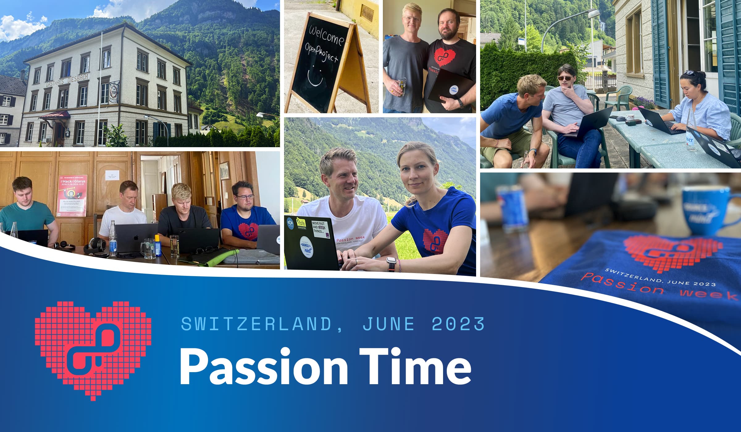 OpenProject Passion Time 2023 OpenProject Passion Time in Switzerland, 2023